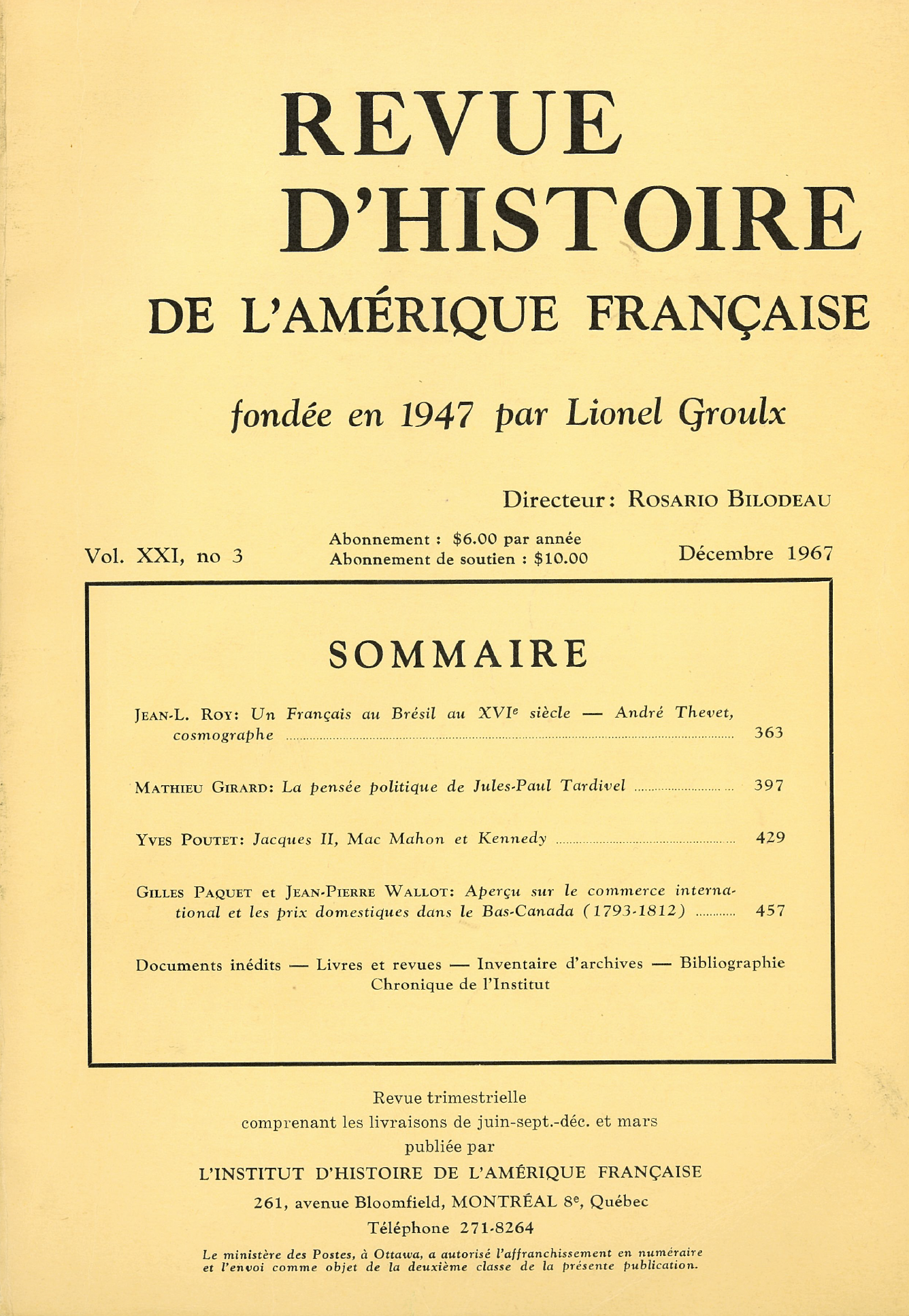 Un Français au Brésil au XVIe siècle André Thevet, Cosmographe